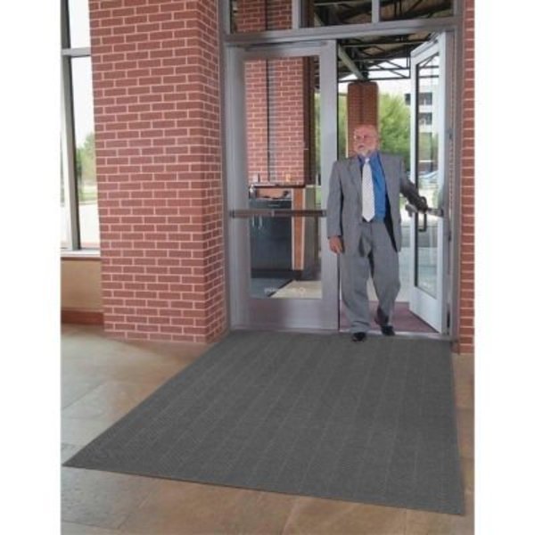 Andersen WaterHog Eco Elite Fashion Border Entrance Mat 3/8in Thick 3' x 5' Gray 22417335070